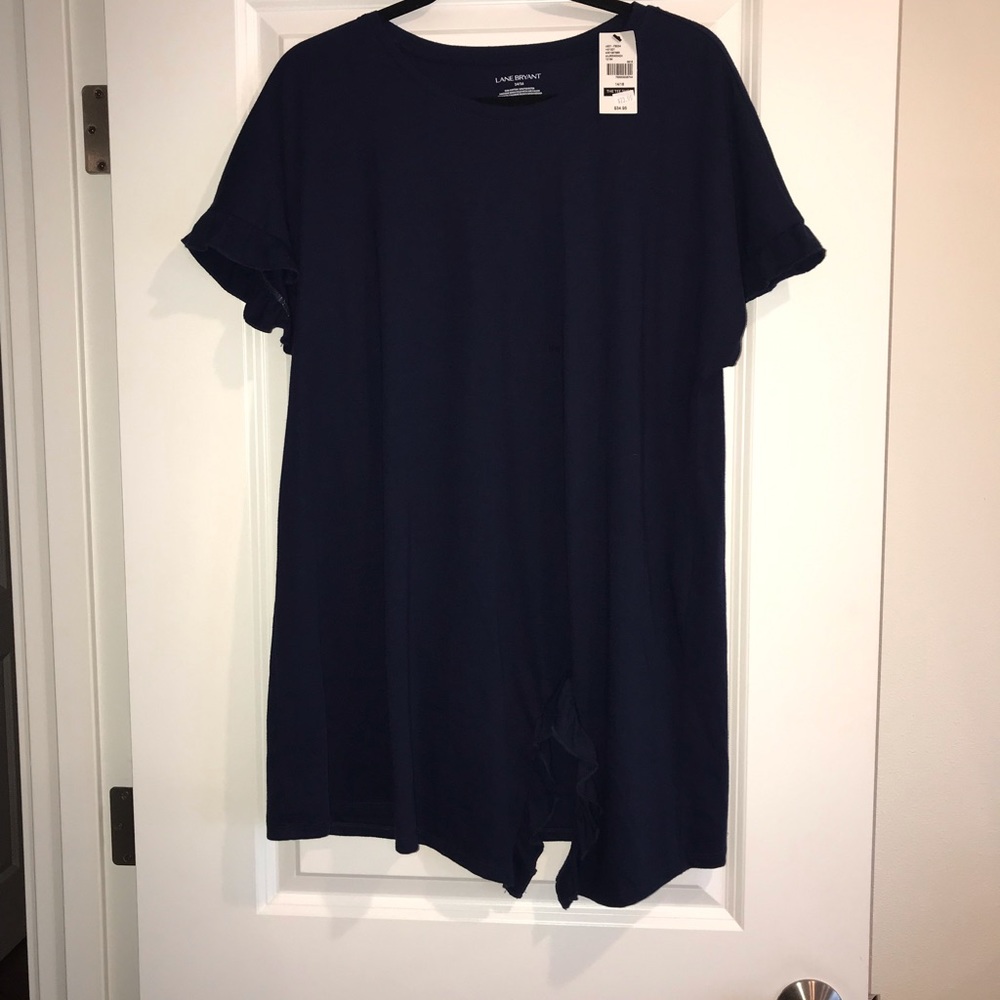 NWT Lane Bryant ruffle tee size 14/16